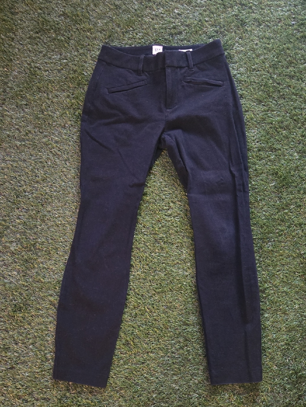 GAP Black Curvy Skinny Ankle Pants